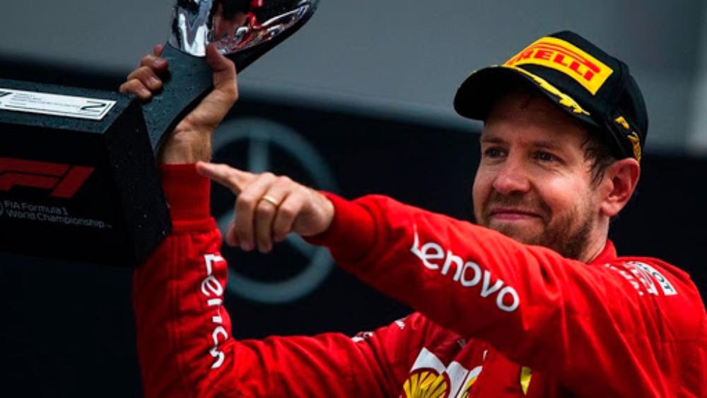 “No veo la hora de volver a correr”, dijo el piloto alemán Sebastian Vettel