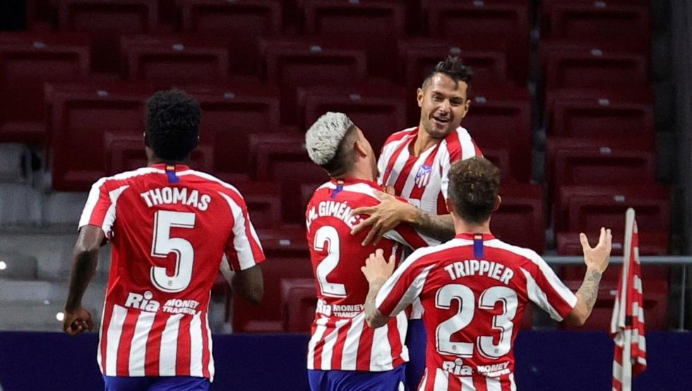 Atlético de Madrid superó a Valladolid por la Liga de España