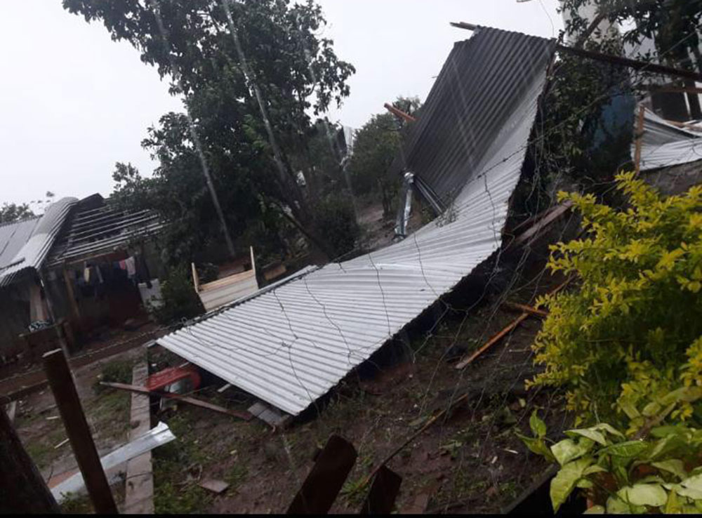 Más de 40 casas de Villa Bonita fueron dañadas por el temporal