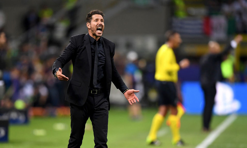 Para Simeone, el fútbol “debe adaptarse a lo que vive toda la sociedad”