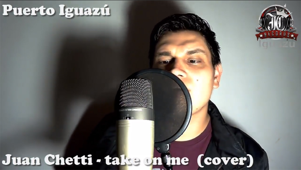 Cover "Take On My" llegado desde Iguazú