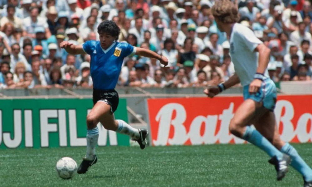 Maradona, a 34 años del partido contra Inglaterra: “no le puedo pedir más a la vida”