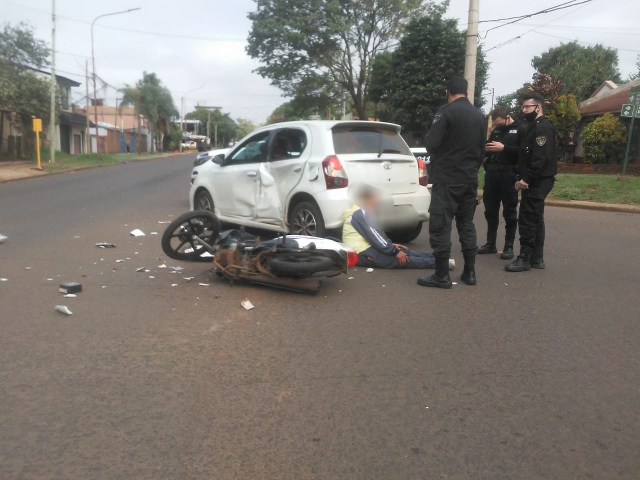 Interceptaron a un presunto “motochorro” en Posadas