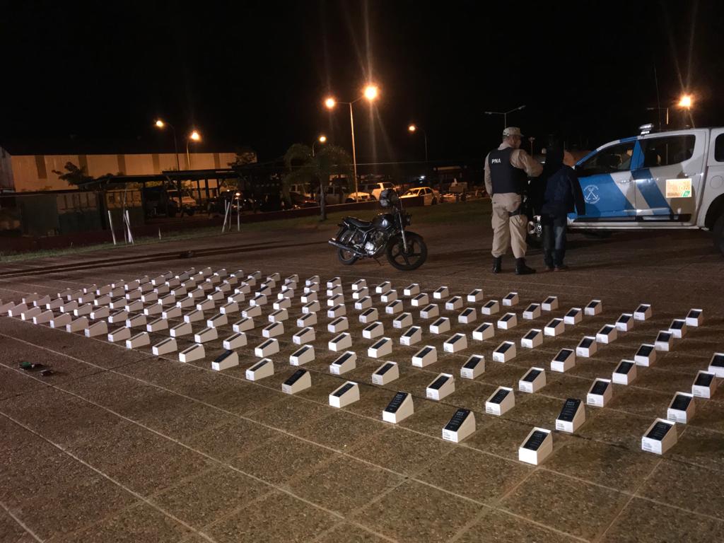 Prefectura incautó un cargamento de celulares en Misiones