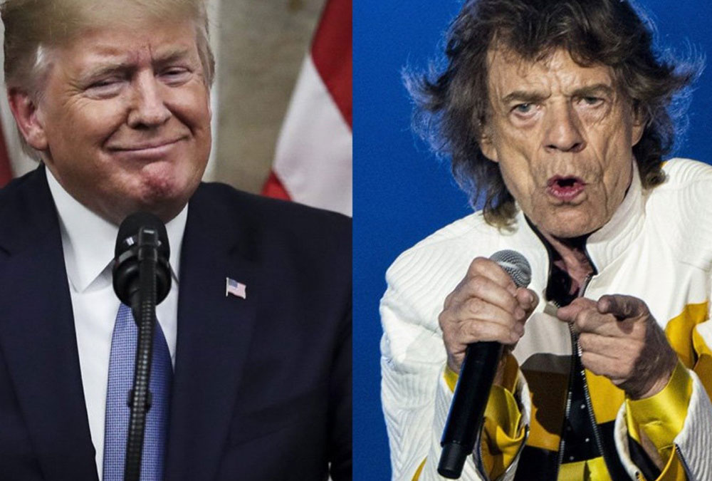 Los Rolling Stones amenazan con demandar a Donald Trump