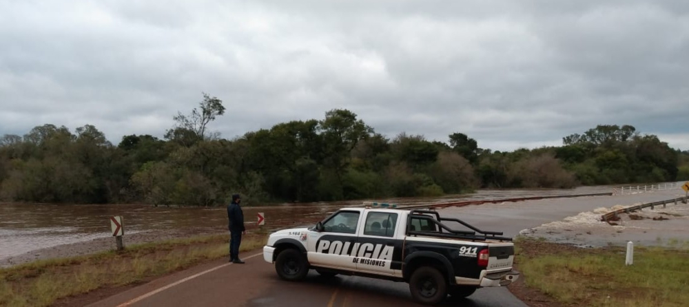 Se habilitó el paso sobre el puente del arroyo Persiguero