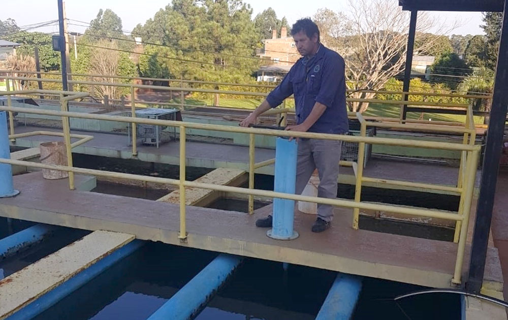 San Vicente: aplican nuevo tratamiento por la turbiedad del agua