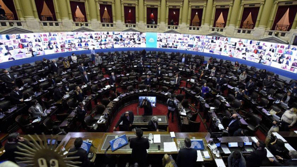 Sesión de Diputados - Ley de Teletrabajo