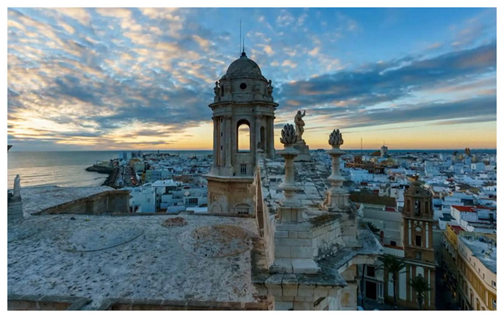 Tarifa, la capital del viento, extremo sur de España, provincia de Cádiz