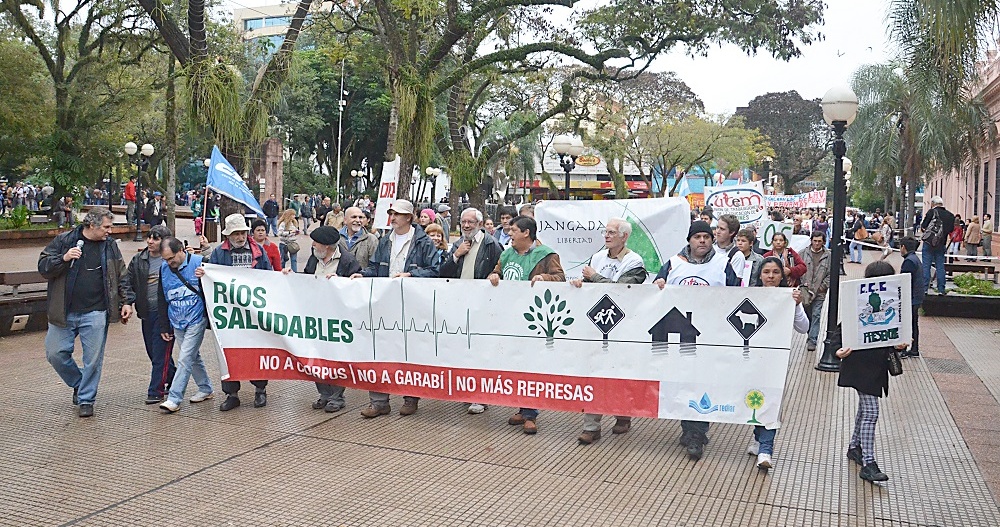 La Mesa “No a las represas” exige que se respete el plebiscito del 96 por Corpus