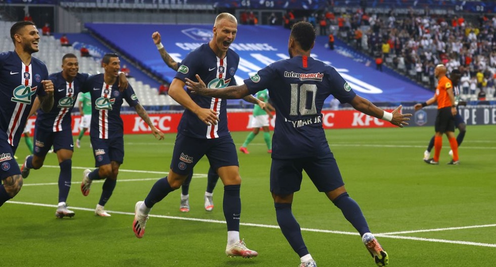 PSG de los argentinos Icardi, Di Maria y Paredes, campeón de la Copa de Francia