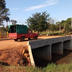 Nuevo puente en Andresito