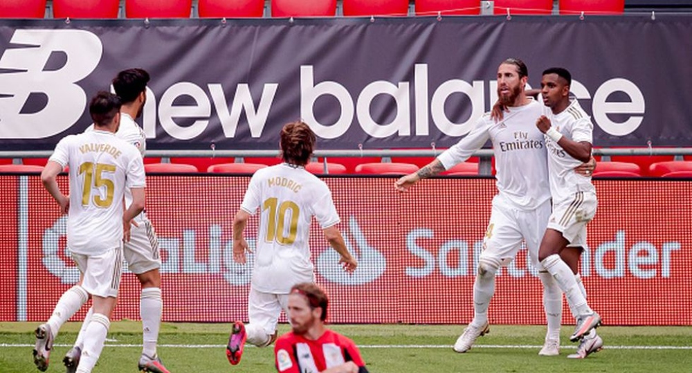 Real Madrid venció al Athletic Bilbao y afianzó su liderazgo en La Liga