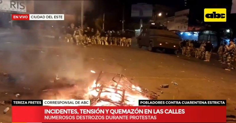 Incidentes en Ciudad del Este: advierten que no hay más camas de terapia intensiva