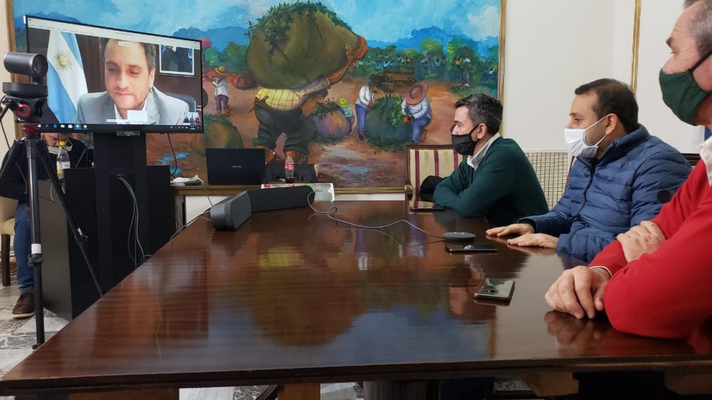 Herrera y Cabandié acordaron abrir Cataratas para iguazuenses