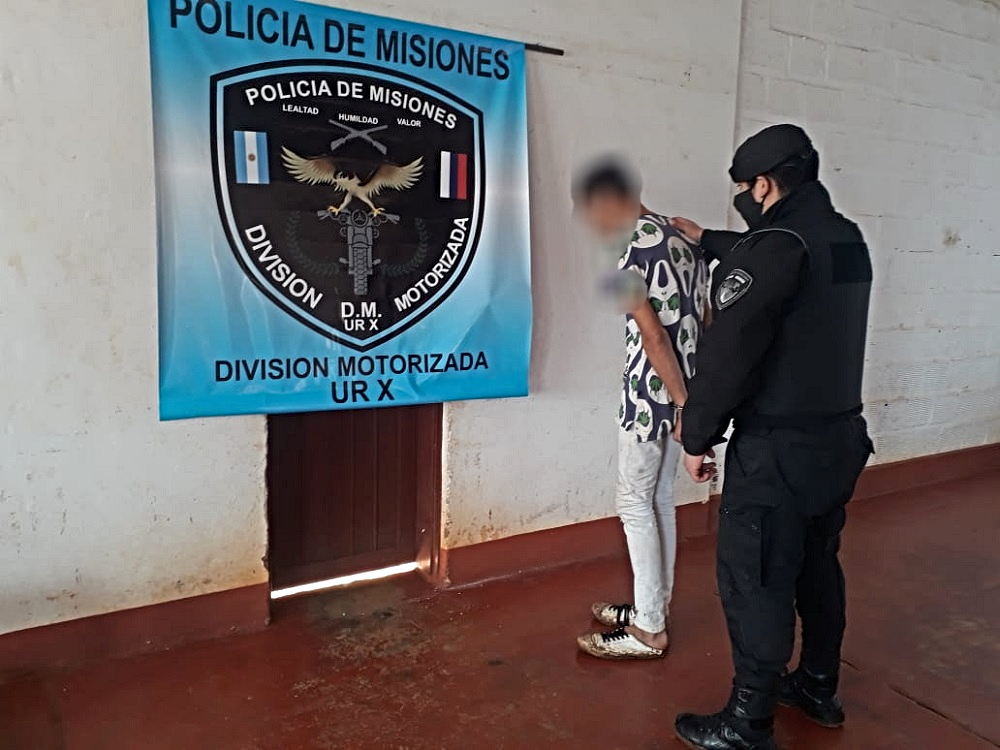 Violó una orden de restricción, agredió a su ex-pareja y terminó detenido