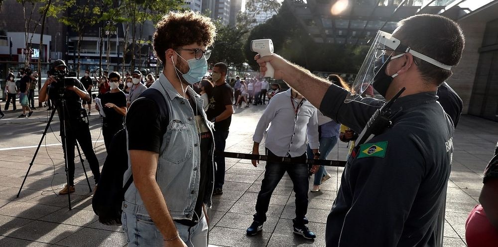 La epidemia del nuevo coronavirus alcanzó una “meseta” en Brasil