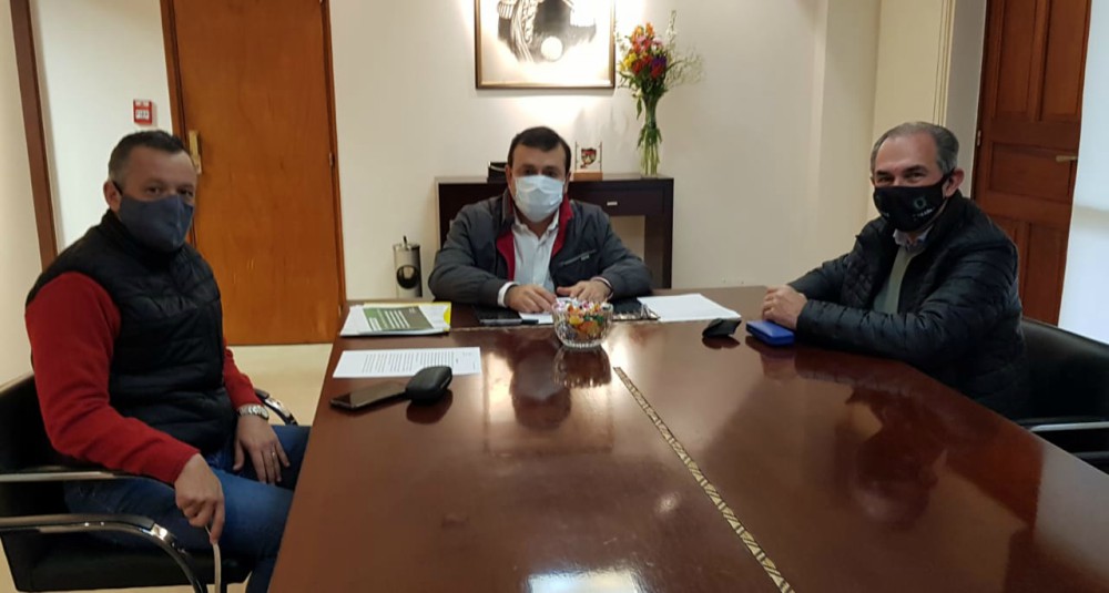 Herrera evaluó obras para Misiones junto al nuevo jefe de Vialidad Nacional