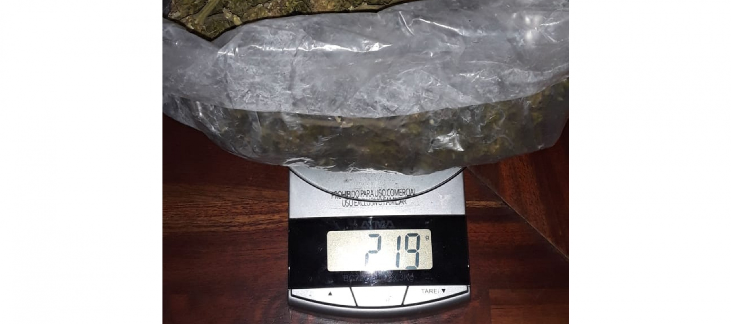 Capioví: secuestraron marihuana en inmediaciones de la ruta 12