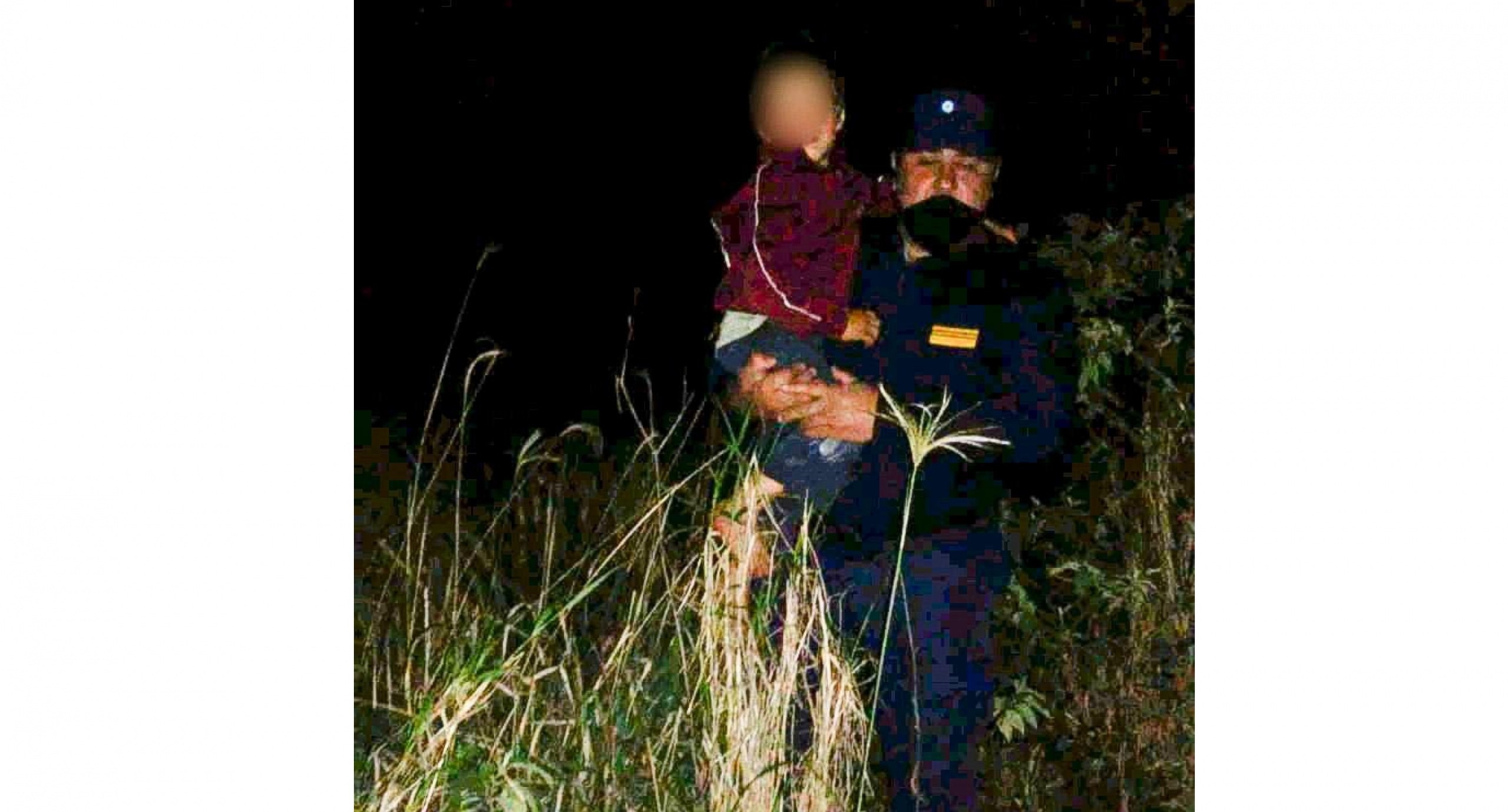 Localizaron a un niño de 4 años extraviado en el monte