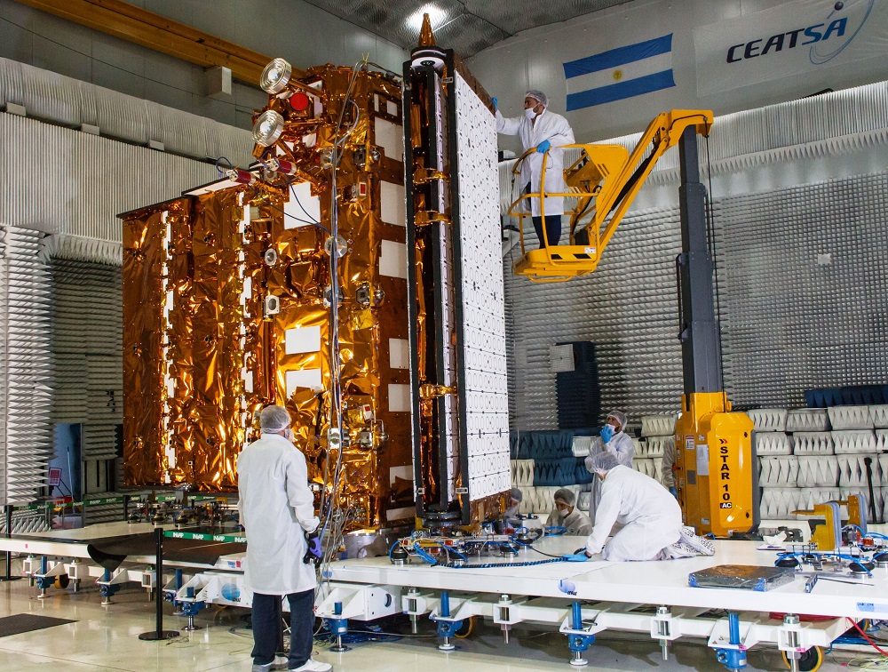 Reprograman para fines de agosto el lanzamiento del satélite argentino Saocom 1B