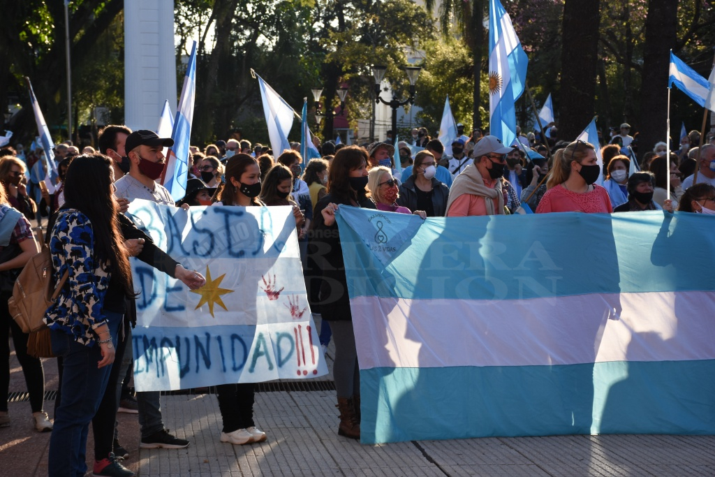Marchas en todo el país contra el Gobierno Nacional