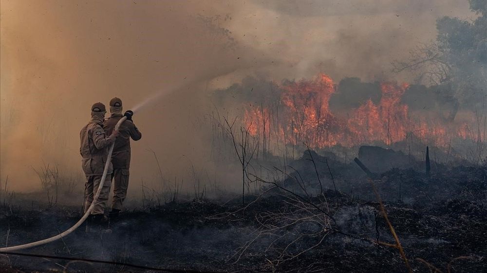 Bolsonaro: “Es mentira que los incendios estén devastando el amazonas”
