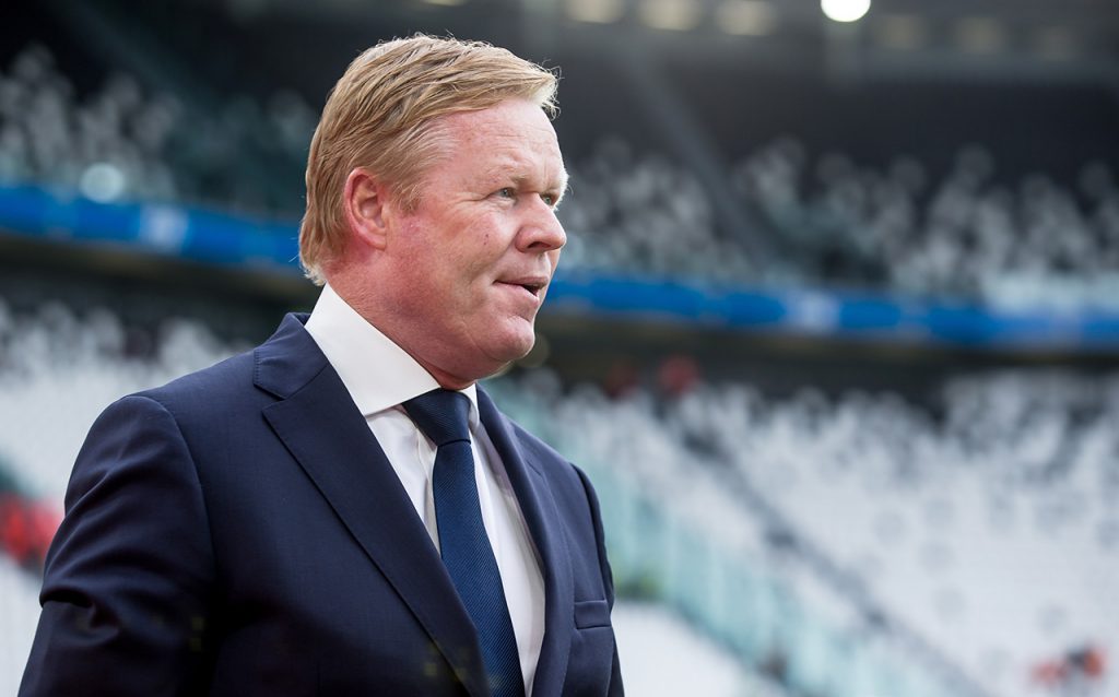 Un guiño de Koeman al club catalán: “Es el momento de aceptar dirigir al Barcelona”