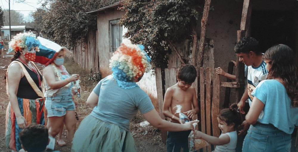 El Mes del Niño motorizó acciones solidarias en barrios de Apóstoles