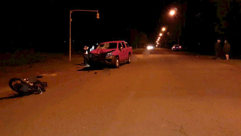 Cadete de policía murió en una colisión