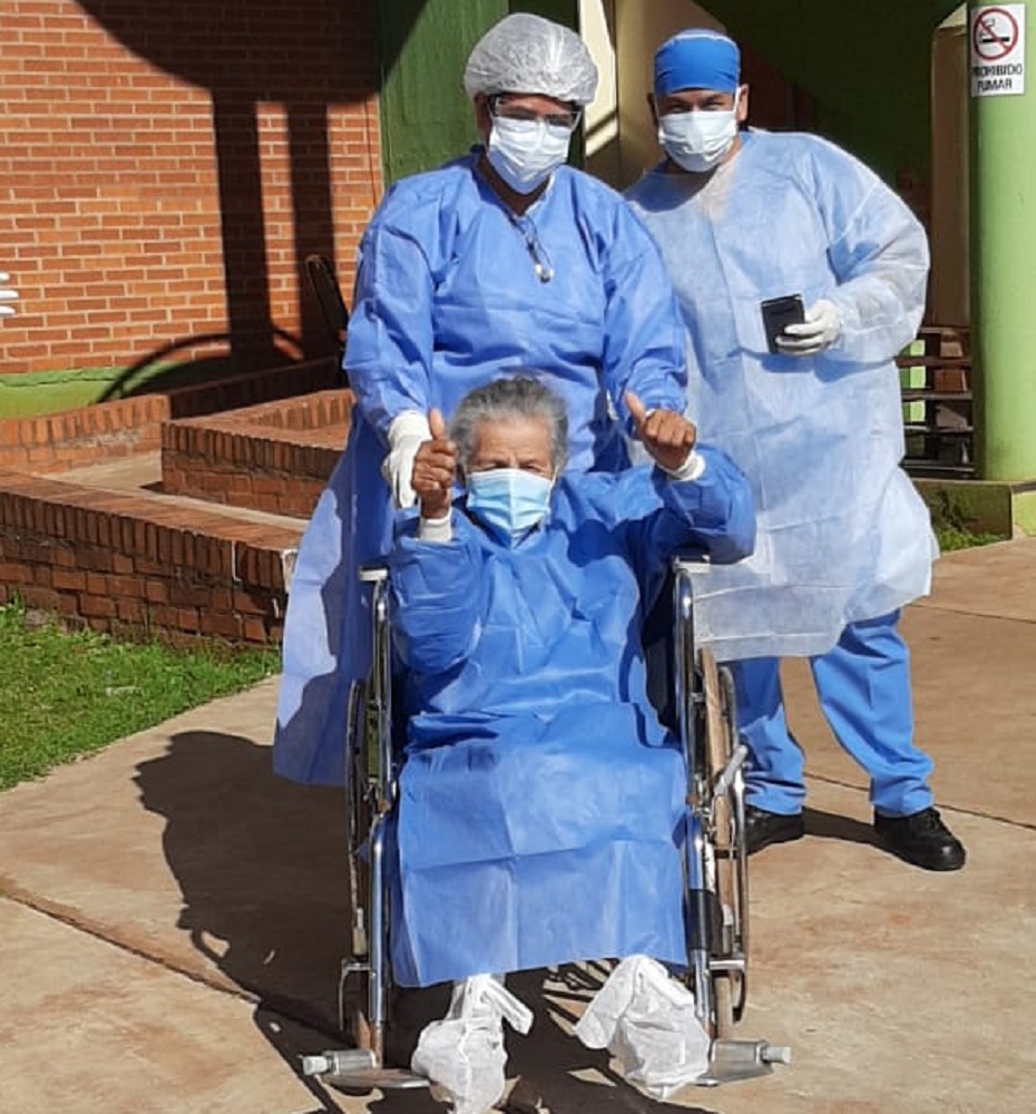 Volvieron a internar a la paciente de 85 años recuperada de COVID-19