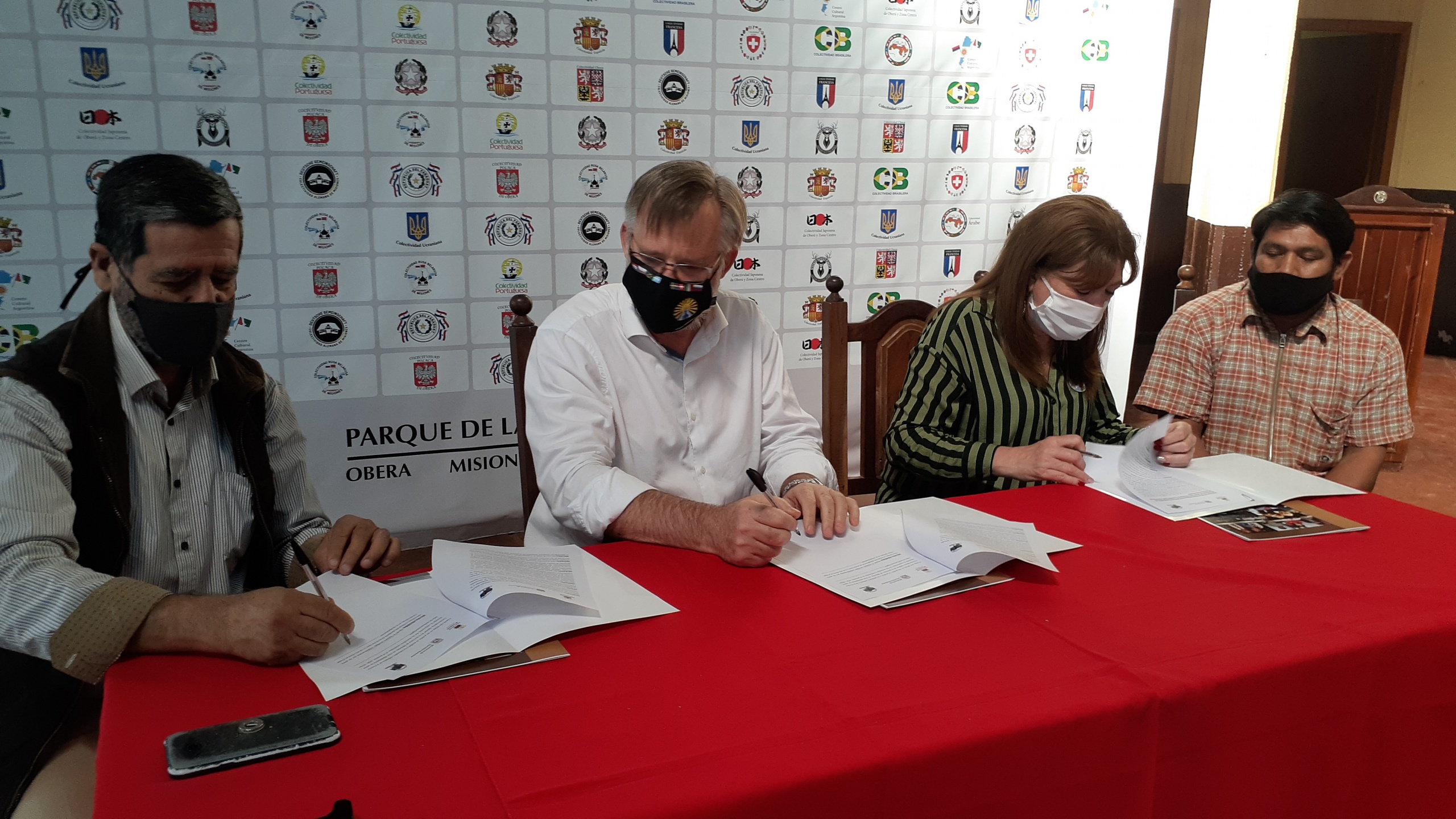 Buscan preservar el espacio mbya guaraní en el Parque de las Naciones