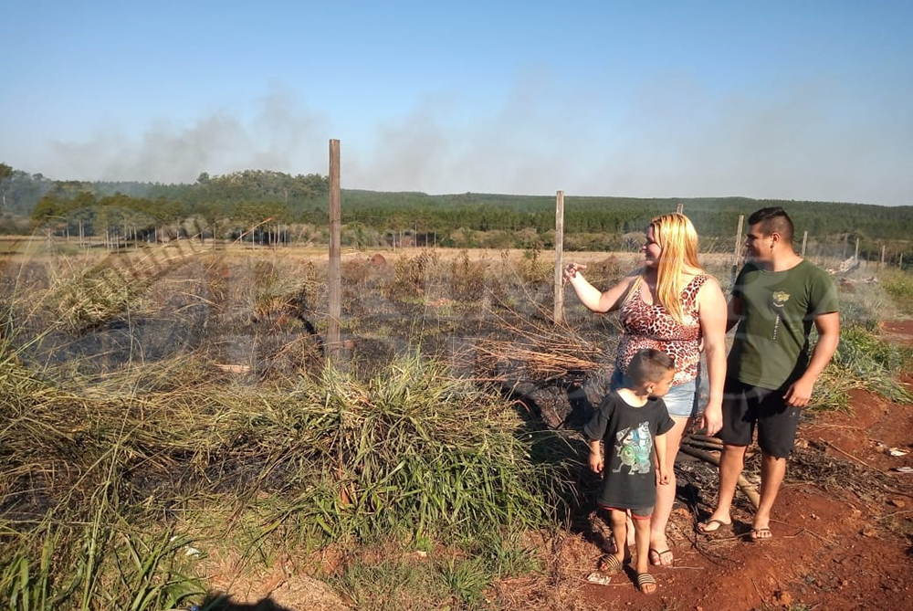 incendio en barrio Nestor kirchner