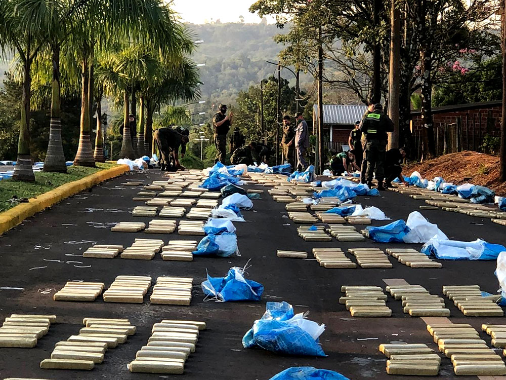 Gendarmería incautó más de cuatro toneladas de marihuana