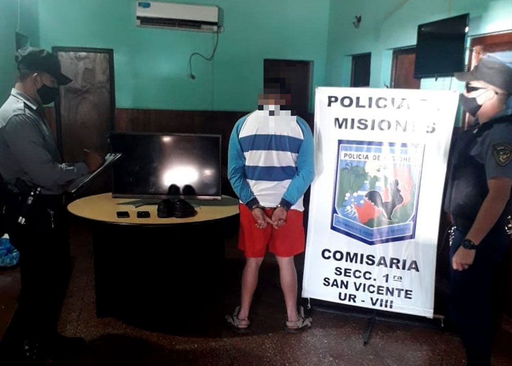 “Michi” terminó detenido acusado de robar en el barrio San Ramón