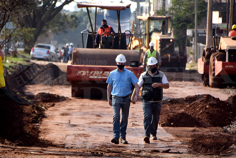 “Decir que la obra está en el 30% de avance es irrisorio por el tiempo que lleva”