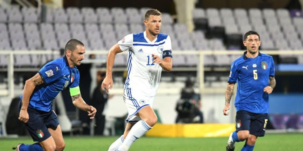 Italia no pasó del empate con Bosnia en su debut en la Liga de las Naciones