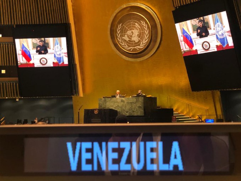 Maduro y Guaidó hablan en paralelo en Asamblea General de la ONU