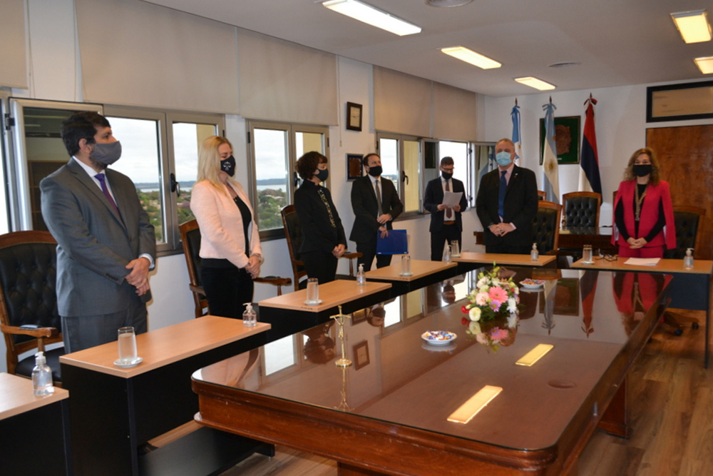 Toma de juramento para cargos judiciales