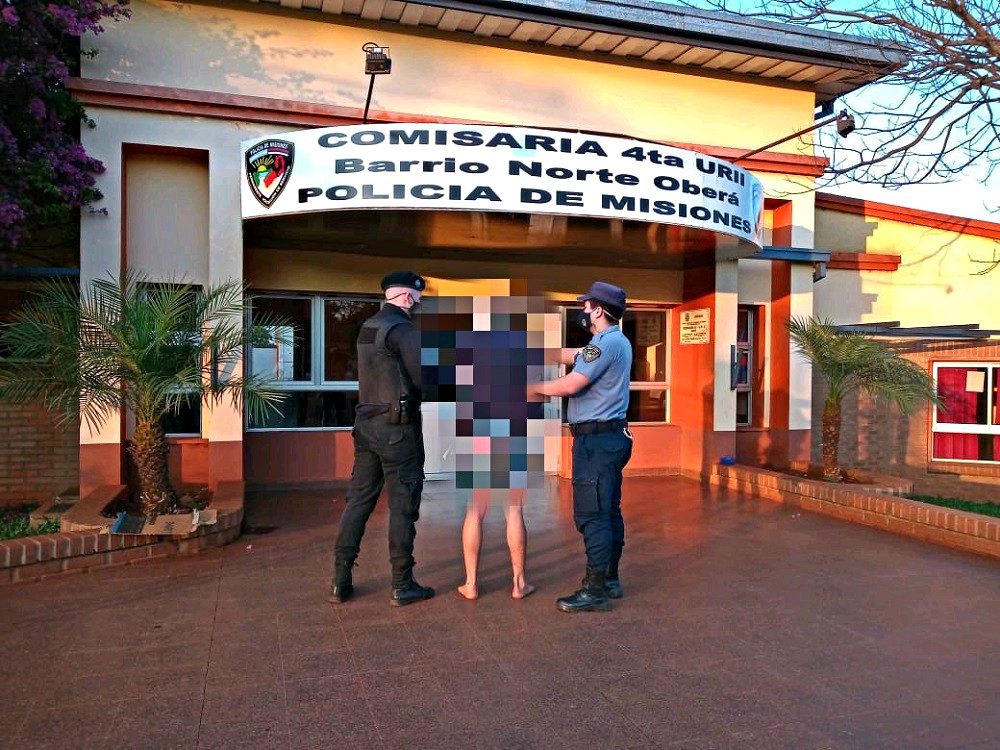 Detienen en Oberá a un hombre con frondoso prontuario