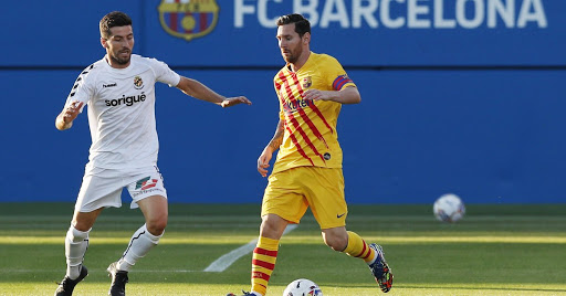 Con Messi, Barcelona le ganó un amistoso a Nastic