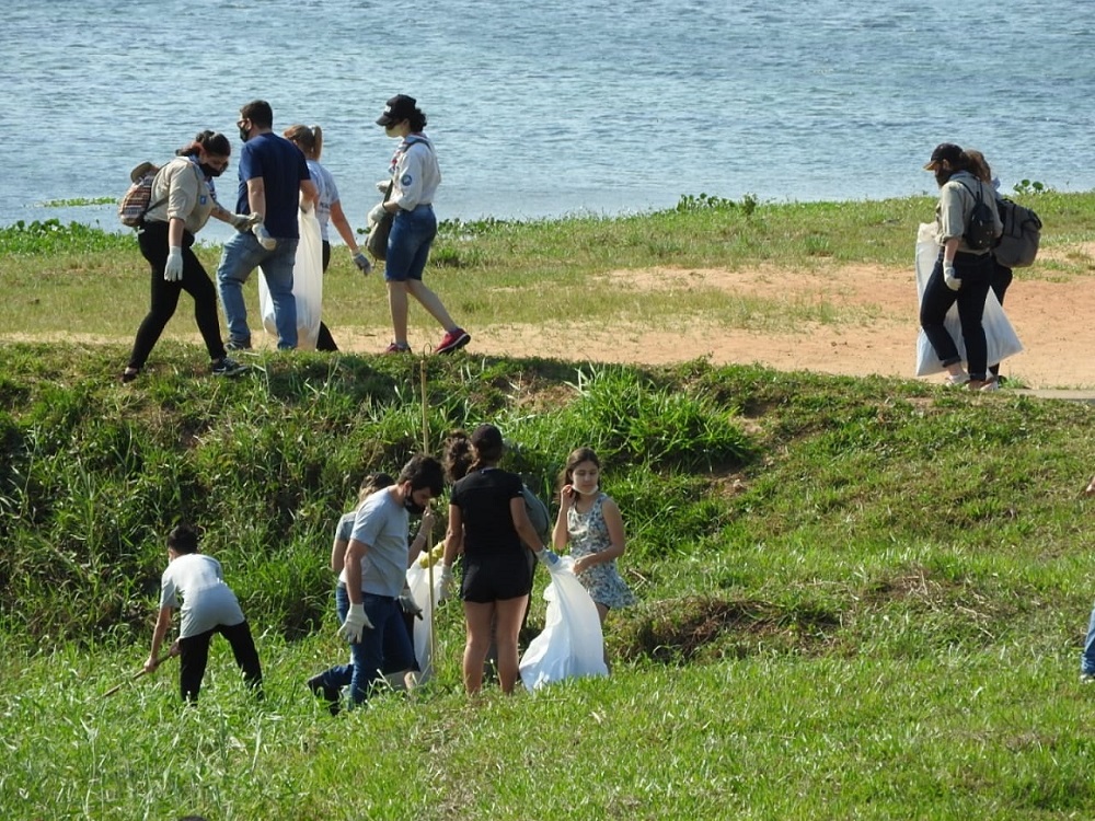 Más de mil kilos de desechos recolectados