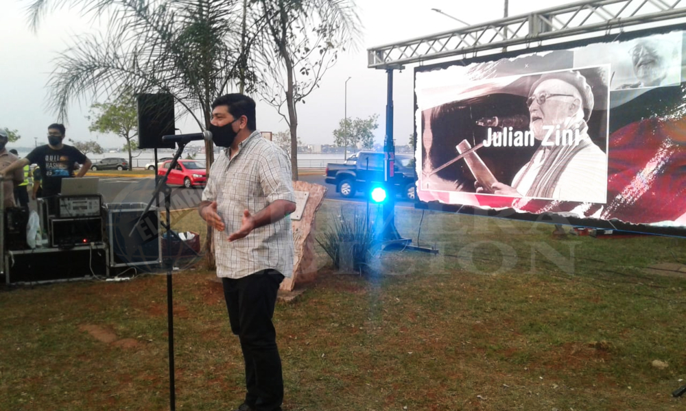 Con un emotivo acto se recordó el nacimiento del Padre Julián Zini