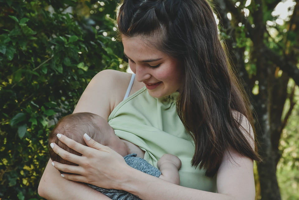 Mujeres que recibieron a sus bebés en cuarentena
