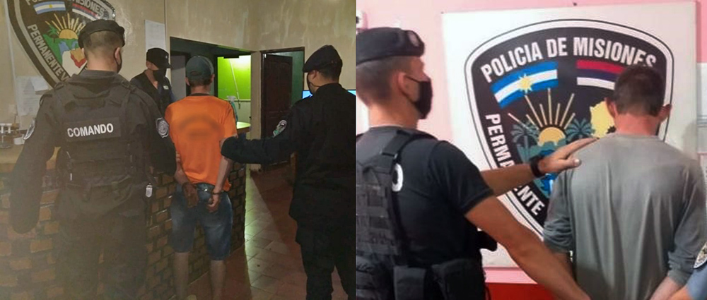 Dos detenidos por casos de violencia hacia sus parejas