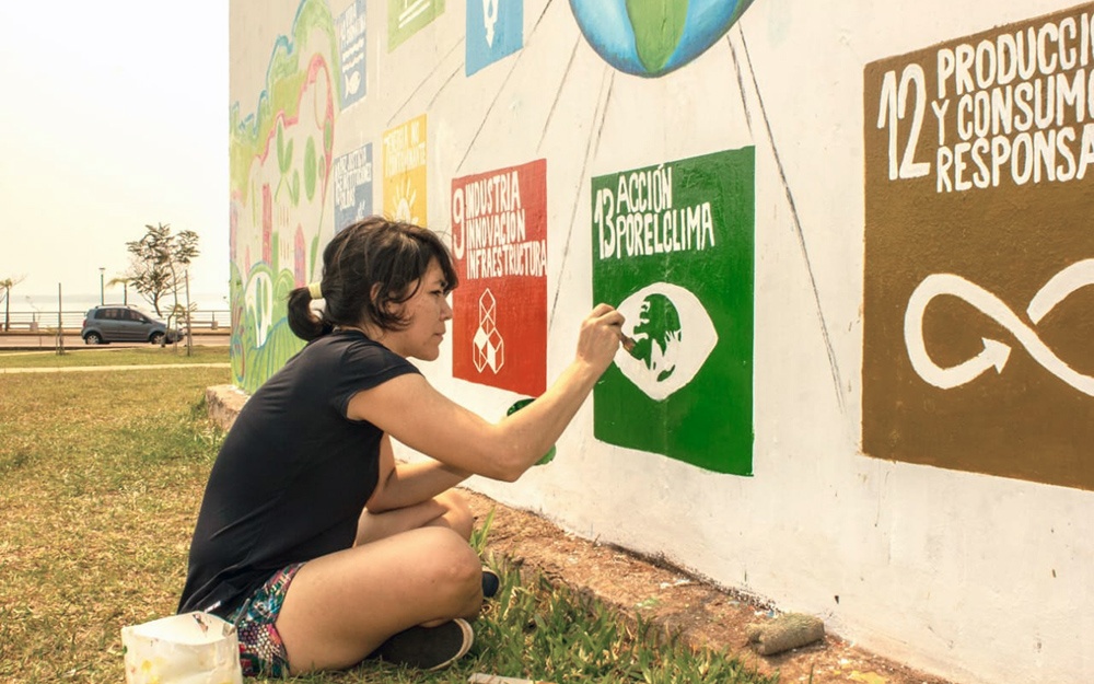 Convocan a pintar murales con la mirada puesta en el desarrollo sostenible