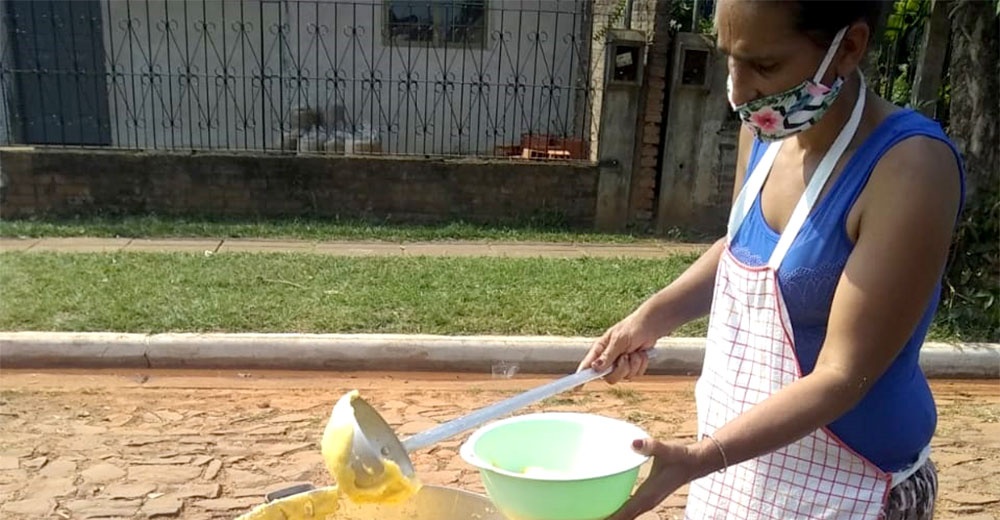 AYUDA. En 2017 logró finalizar su casa gracias a la campaña solidaria “Construir con el Corazón”.