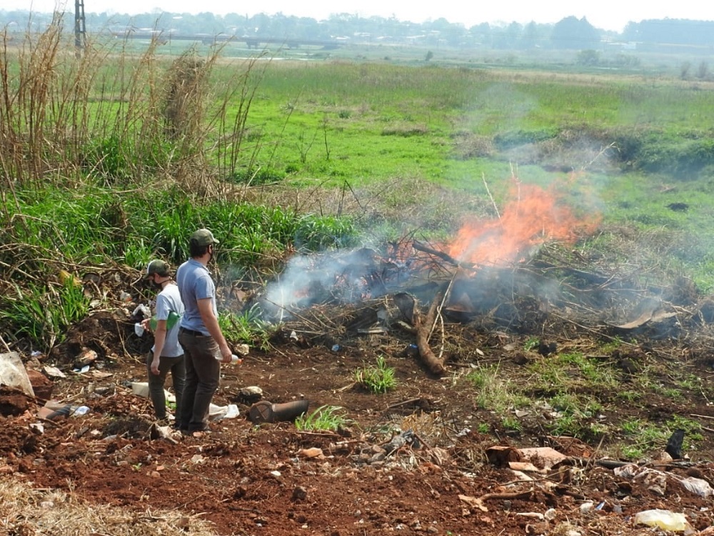 Quemas intencionales en el ARA Zaimán, pese a la prohibición