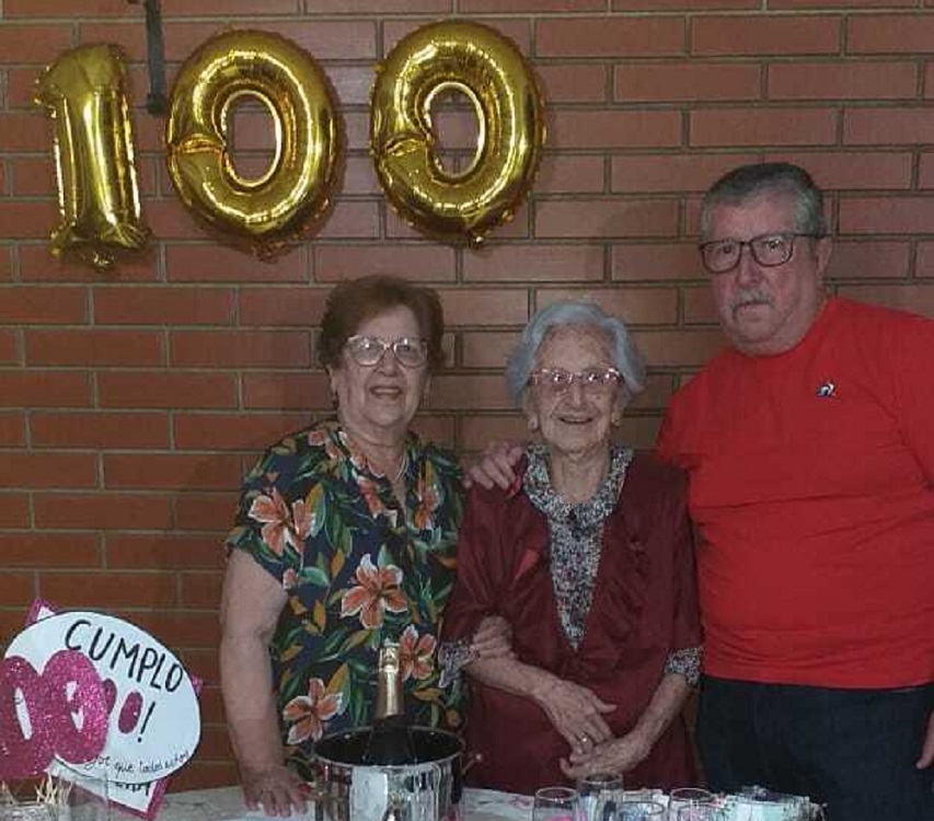 La gratitud, la clave de “Doña Ñata” para llegar a los 100 años