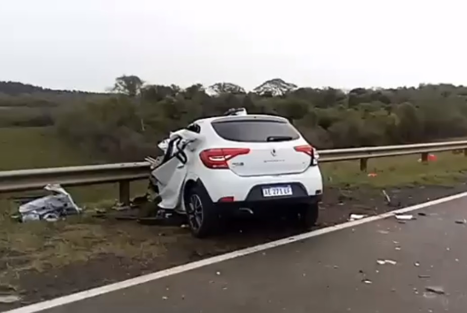 Conocido matrimonio de La Cruz falleció en accidente con camiones misioneros en Alvear